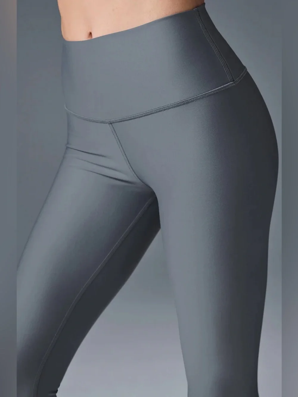 ALO Yoga High-Rise Grey Leggings